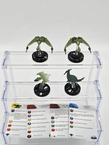 Star Trek Heroclix Tactics Lot Of Common And Uncommon Unique Space Ships Group 1 - Picture 1 of 6