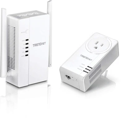 TRENDnet WiFi Everywhere Powerline 1200 AV2 Wireless Kit AC1200 Dual Band - Image 1 of 4