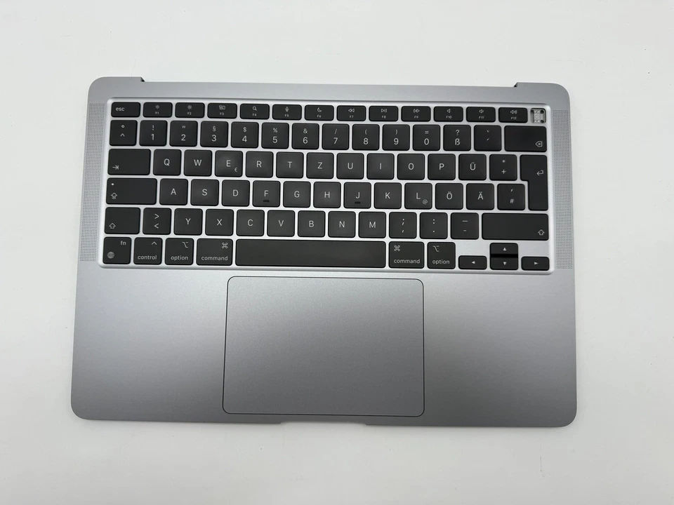 MacBook Air 13" 2020 A2337 Topcase QWERTZ Trackpad Tastatur Grau #T901 - Bild 1 von 4