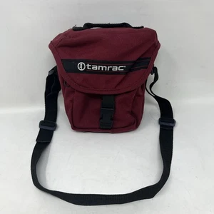 Fondina borsa fotocamera vintage Tamrac modello 600R + cinghia rosso bordeaux - Foto 1 di 13