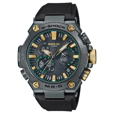 Casio G-Shock MR-G DLC Titanium Black Rubber Band Watch MRGB2000RG3A - Image 1 of 3