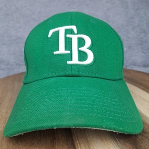 Tampa Bay Rays Hat Cap Fitted M/L St Patrick's Day Clover MLB Baseball Mens - Picture 1 of 8