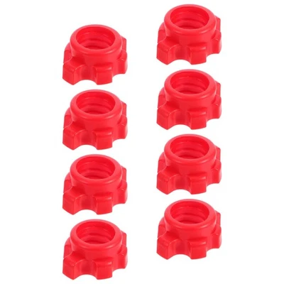 8pcs Collars For Barbell Hexagonal Nut Screw Clamps For Standard - Image 1 of 4