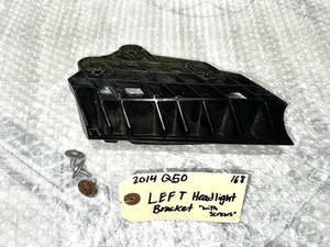 2014-2020 INFINITI Q50 FRONT LEFT SIDE HEADLIGHT LOWER MOUNT BRACKET 62229-4GA0A - Bild 1 von 7