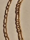  18k Gf And 14k Gf Chain  Cuban Link Necklaces 