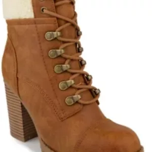 Women's Rory Heel Boots Size 10 - Picture 1 of 5