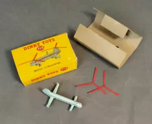 DINKY TOYS No. 715 Bristol 173 Helicopter G-AUXR With Original Box 1956-62 AM/JE - Picture 1 of 15