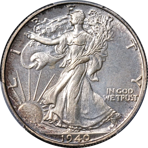 1940 Walking Liberty Half Proof PCGS PR66 Superb Eye Appeal Strong Strike Cover