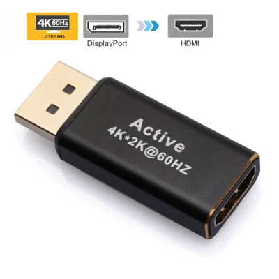 Active DisplayPort to HDMI 2.0 Adapter (Supports 4K / UHD / 3840x2160@60Hz 1080) - Image 1 of 4