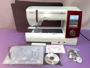 Janome Memory Craft 7700 Horizon Nähmaschine funktioniert guter Zustand Japan - Bild 1 von 9