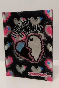 DIARIO bright Heart SEVEN 2020/2021 NERO NON DATATO - Foto 1 di 2