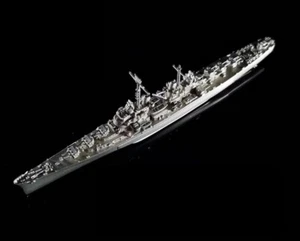 1/1250 Metal Alloy Atlanta Class Light Cruisers Statue Art Model Decor - Picture 1 of 3