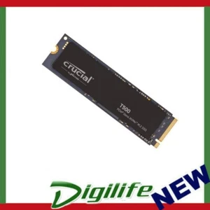 Crucial T500 M.2 2280 NVMe PCIe 4.0 SSD 4TB CT4000T500SSD3 - Picture 1 of 1