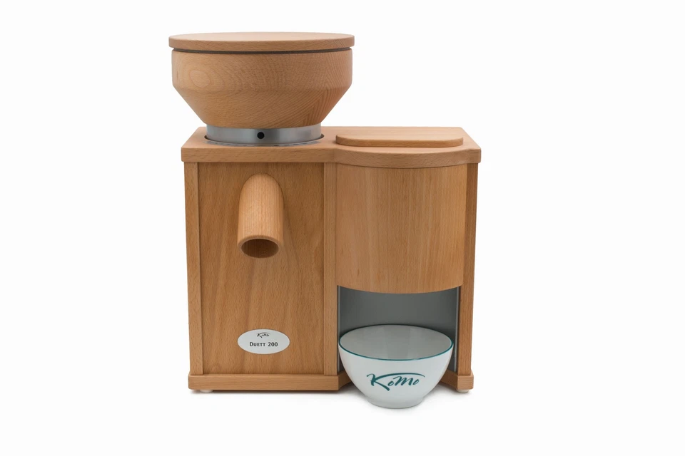 Komo Duett 200 Getreidemühle mit Flocker - 600W