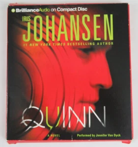 QUINN by Iris Johansen - Audio Book on CD - Eve Duncan Series - Picture 1 of 4