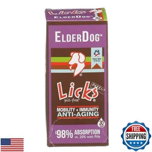 Licks Pill Free ElderDog - Older Dog Vitamins and Supplements - Joint and Imm - Picture 1 of 5
