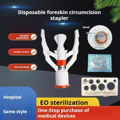 12mm-36mm NEW Disposable Foreskin Stapler Circumcision Stapler Device - Imagen 1 de 4