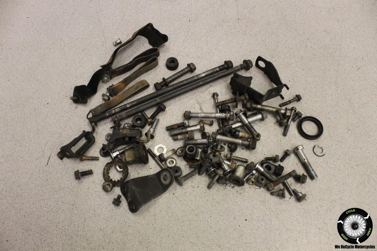 1999 Kawasaki Ninja ZX9R ZX900F MISCELLANEOUS NUTS BOLTS ASSORTED