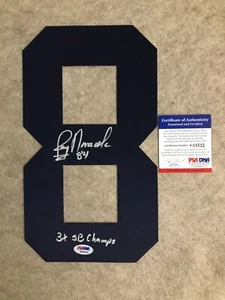Jay Novacek handsigniert 12 inch navy # 8 PSA/DNA authenticated 3 x’s super bowl - Bild 1 von 4