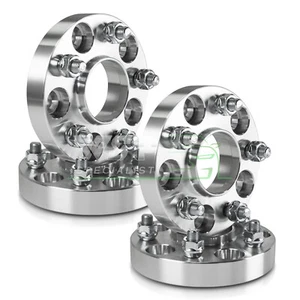 5x100 to 5x114.3 Wheel Adapters 6061-T6 25mm 54.1 to 60.1 CB For Toyota 4pc - Picture 1 of 6