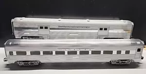 LIONEL 6-25408 O Gauge SANTA FE El Capitan Alum 2 Car Passenger Set LN NO Boxes - Picture 1 of 24
