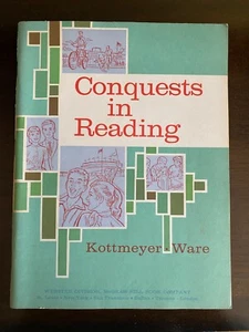 Vintage 1962 unused workbook Conquests in Reading Webster Mcgraw-Hill #33765 - Picture 1 of 7