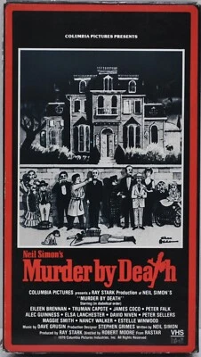 Neil Simon's Murder by Death - VHS - Murder Mystery Comedy Foto 1 de 3