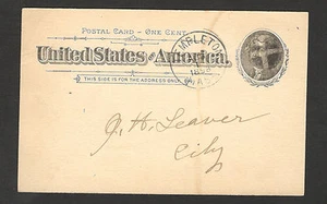ESTADOS UNIDOS - EE. UU. - PAPELERÍA VIAJADA - 1898. - Imagen 1 de 2