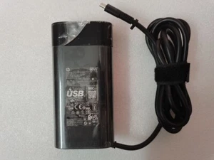 For HP ENVY 17-cr1087nr Laptop Original 90W USB-C 20V 4.5A TPN-LA26 AC Adapter - Picture 1 of 7