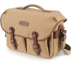 Billingham Hadley One Shoulder Bag - Khaki Canvas / Tan Leather - Picture 1 of 4