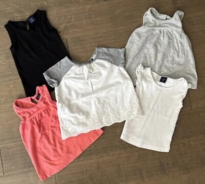 2t Girls GAP Summer Set- 5 Shirts  - Picture 1 of 4