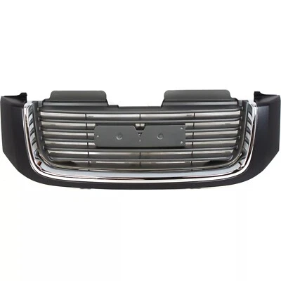 New Grille For 2002-2009 GMC Envoy 2002-2006 Envoy XL Chrome Plastic Foto 1 de 4