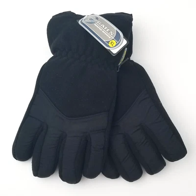 New  GATES WINTER SPORTS Men's XL Black Waterproof Winter Gloves Dri Fleece - Image 1 of 4