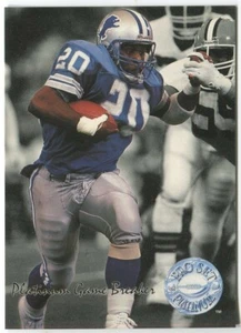 1991 Pro Set Platinum PC Insert #PC8 Barry Sanders Detroit Lions - Picture 1 of 2