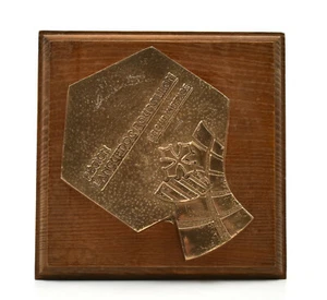 Tape de bouche bronze Régionalisme Languedoc Roussillon french region plaque - Picture 1 of 3