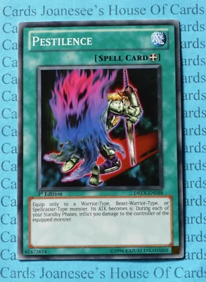 DREV-EN058 Pestilence Yu-Gi-Oh Card 1st Edition New - Image 1 of 4