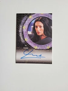 Stargate SG-1 Season 8 Auto A67 Claudia Black as Vala (Very Limited) - Picture 1 of 2