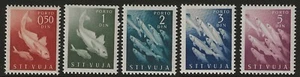 1950 Trieste zona B - Serie completa Segnatasse Pesci MNH** - Picture 1 of 1