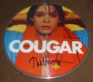 JOHN COUGAR MELLENCAMP SIGNIERTE BILDSCHEIBE mit PROOF! SELTENE VINYL THE KID INSIDE - Bild 1 von 3