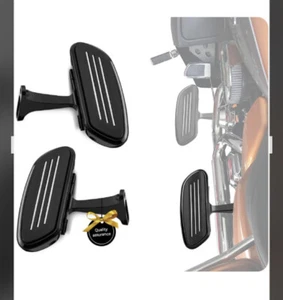 Road King Passenger Floorboard Foot Board, Touring, Road, Electra Glide, Black - Picture 1 of 17