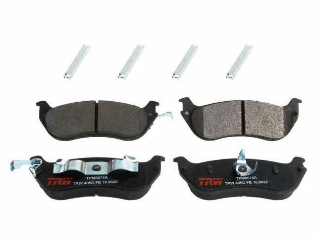 Juego de pastillas de freno traseras TRW Premium metálicas para Lincoln Town Car 1996-2000 21PWSZ Foto 1 de 1