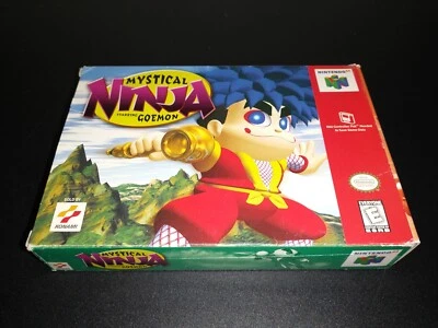 Mystical Ninja Starring Goemon Nintendo 64 N64 EXMT+ condition COMPLETE n box! - Image 1 of 4