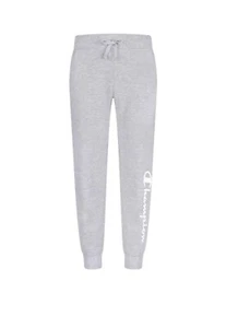 Champion Youth Girls Script Fleece Jogger Heather Gray Pants Size Small 7635CG - Picture 1 of 5
