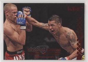 2011 Topps UFC Title Shot Red /8 Leonard Garcia #43