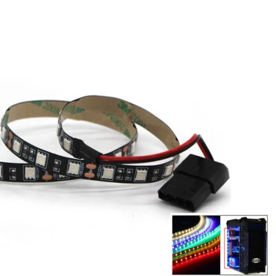 led strip light for 12V pc case Computer Case Molex Connector Panel Header gamer - Image 1 of 4