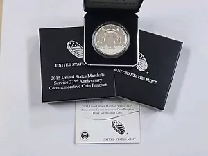 2015 United States Marshals Service 225th Anniversary Commemorative Coin - Picture 1 of 3