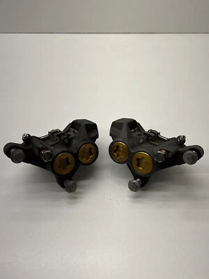 #141 2011-2012 Yamaha FZ8 FZ 8 OEM FRONT LEFT RIGHT BRAKE CALIPER SET - Image 1 of 4