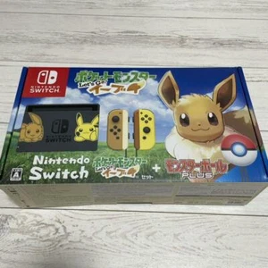 Usado Nintendo Switch Pokemon Let's Go! Eevee set con Monster Ball Plus - Imagen 1 de 3
