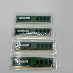 1GB Samsung DDR2-667MHz RAM PC2-5300 2Rx8 M378T2953EZ3-CE6 240-Pin DIMM -4 Units - Picture 1 of 3