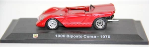 METRO USATO 1:43 AUTO DIE CAST 1000 BIPOSTO CORSA 1970 ROSSO EDI 2 ABARTH - Foto 1 di 5